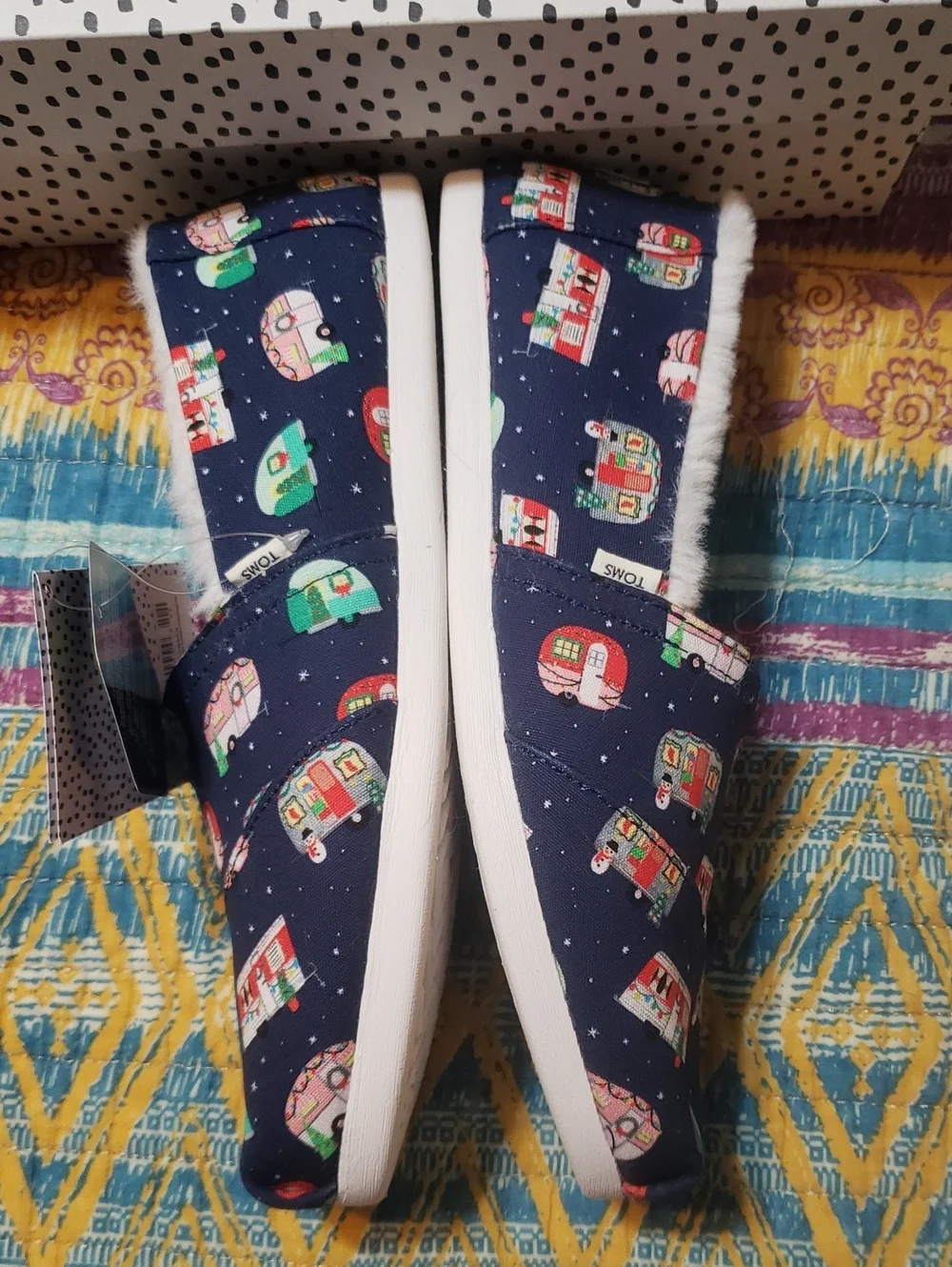 Tom's Limited Edition Christmas W8 Shoes